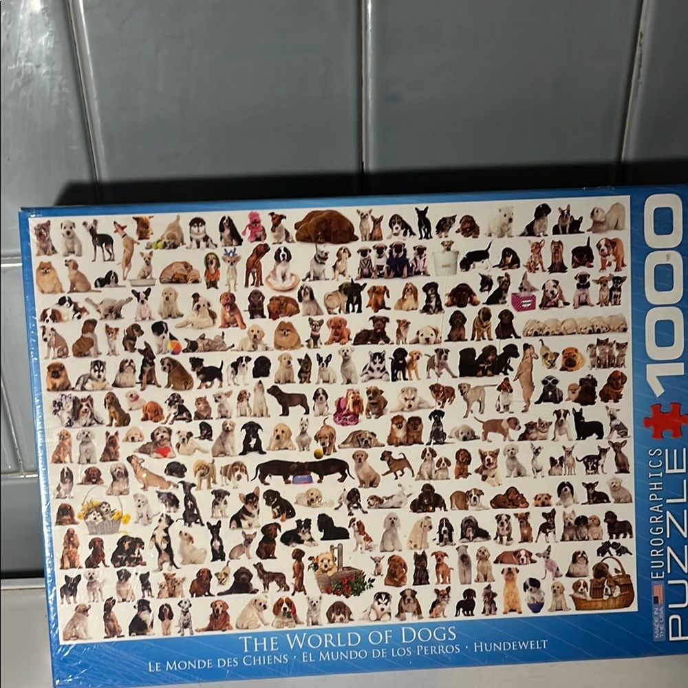Eurographics The World of Dogs 1000-Piece Puzzle